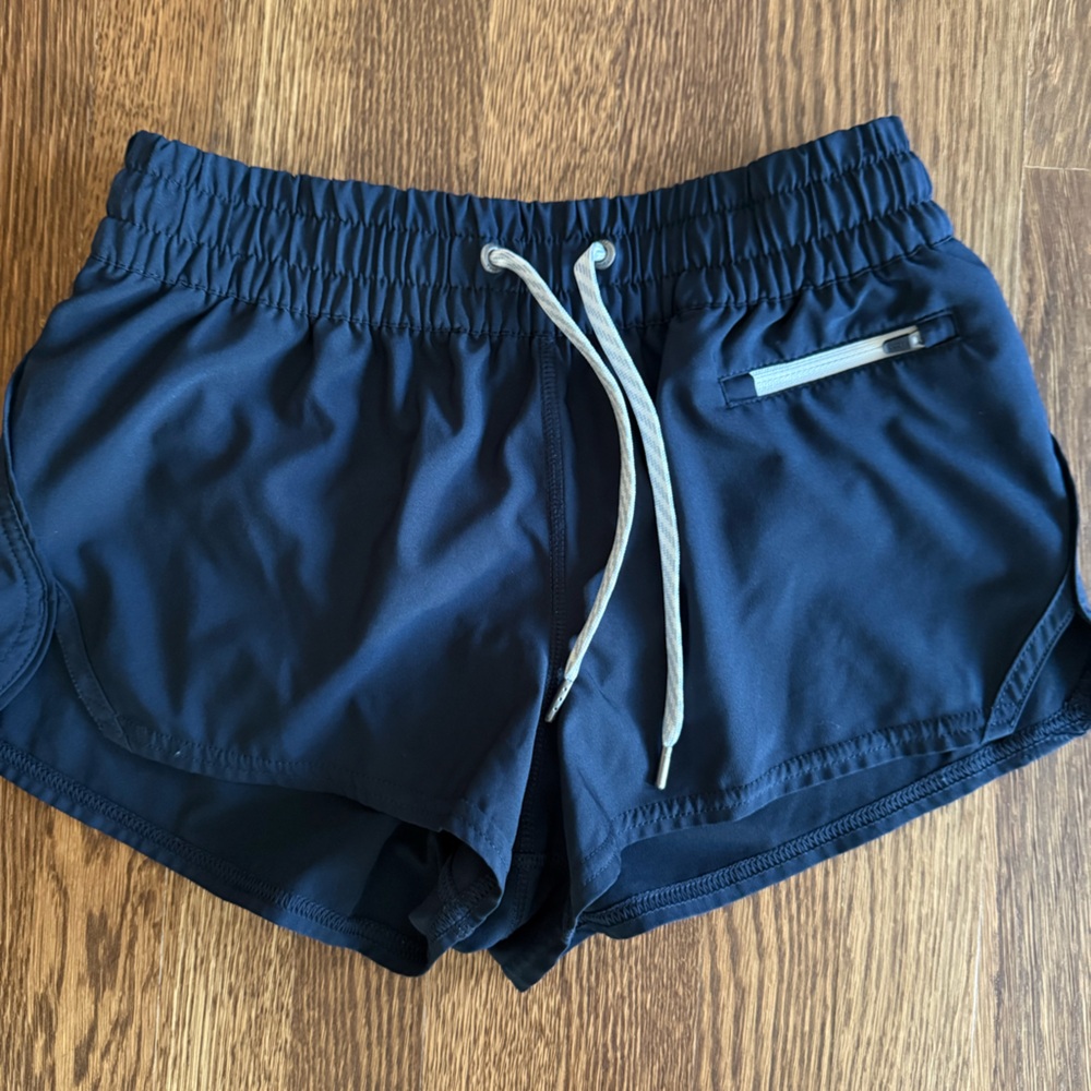 Vuori Women's Athletic Shorts - Navy Blue